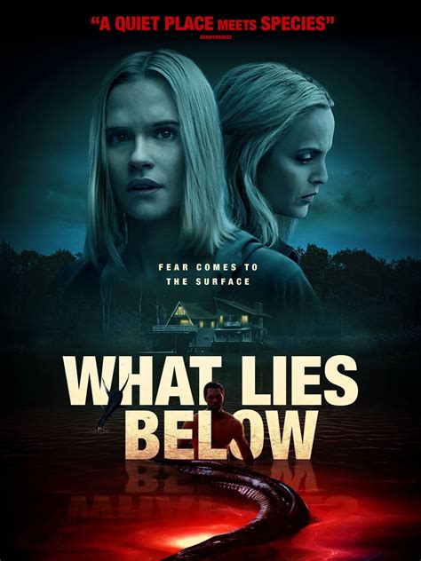 WHAT LIES BELOW. Réalisé par. Braden R. Duemmler. États-Unis, 2020. Mystère, Thriller, Horreur, Science-fiction. 87. Synopsis. Liberty, a socially awkward 16-year-old, returns from two months at camp to a blindsided introduction of her Mother’s fiancé, John Smith, whose charm, intelligence, and beauty paint the picture of a man too ...